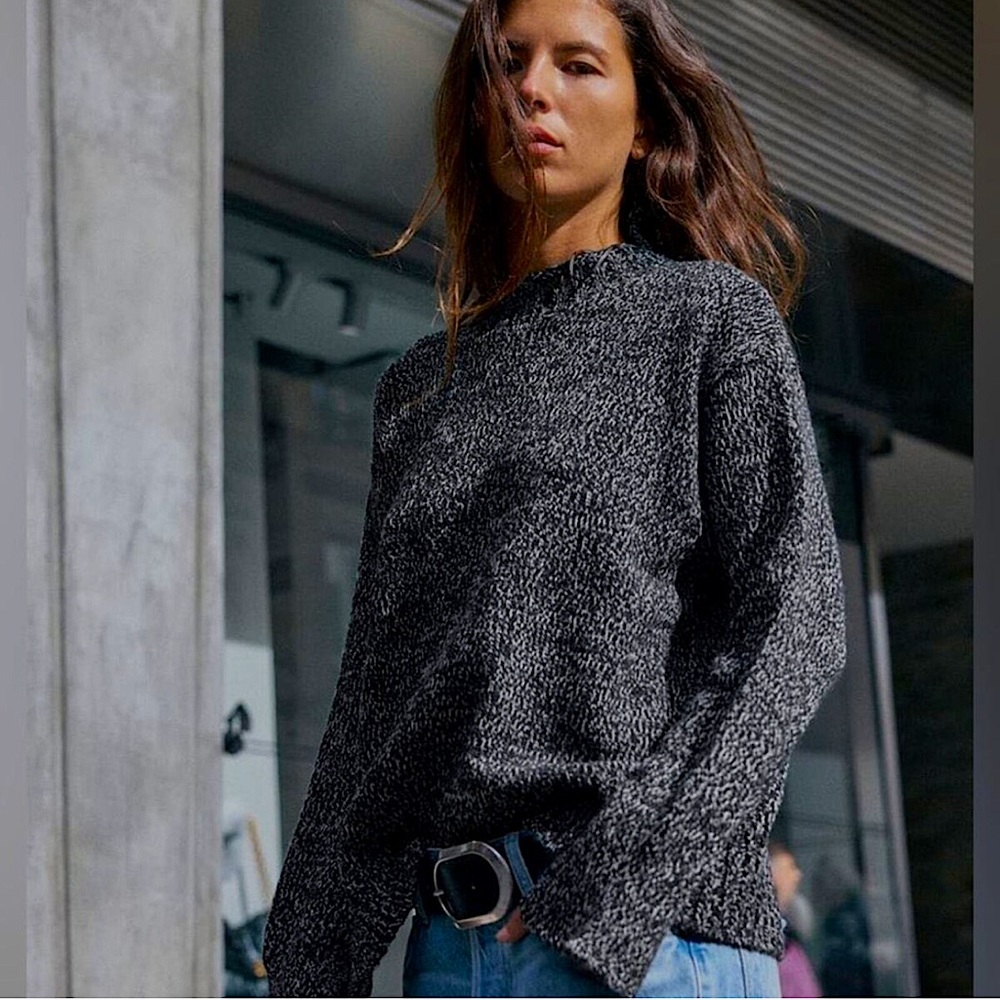 ZARA Split Sleeve Sweater